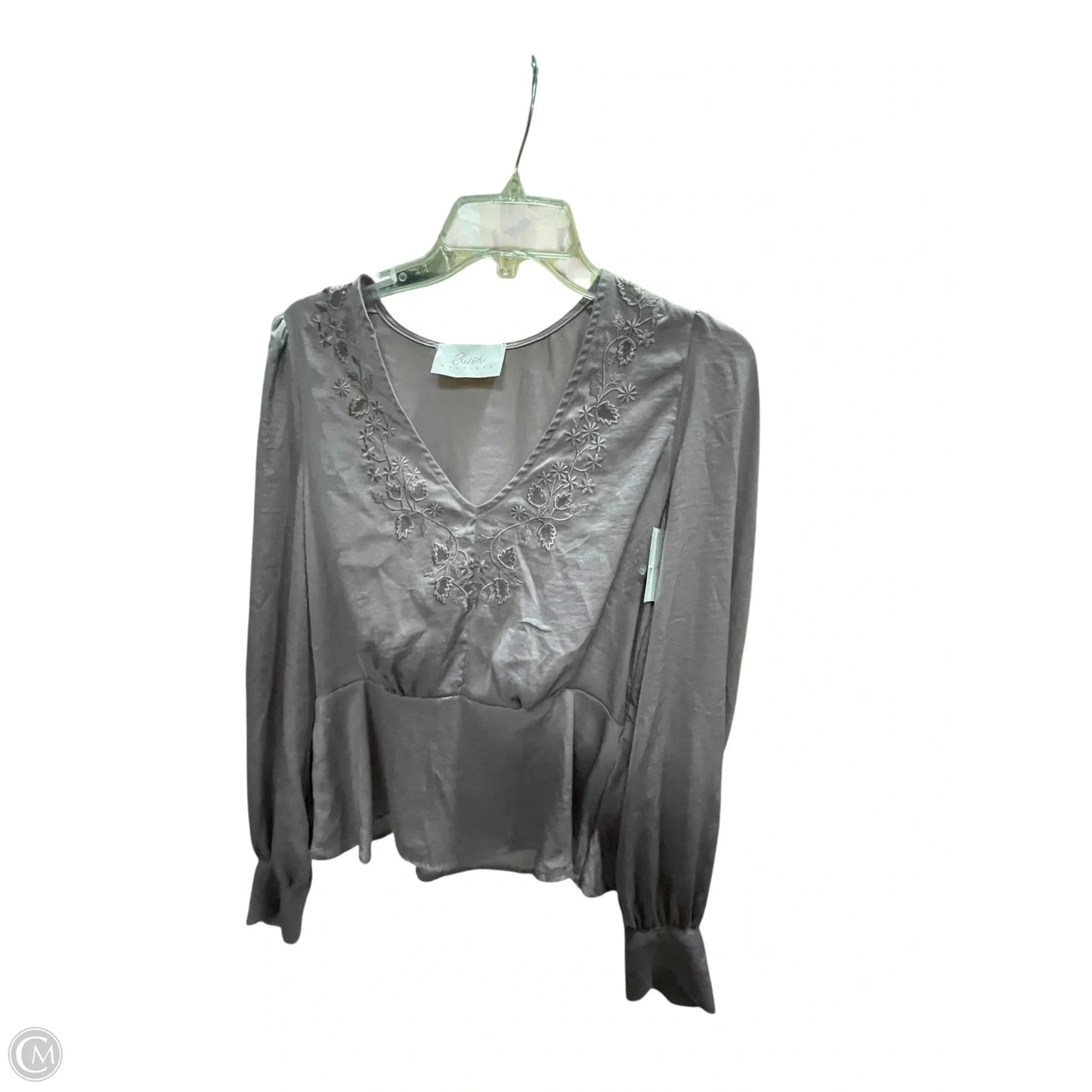 Top Long Sleeve By Clothes Mentor In Purple, Size: S