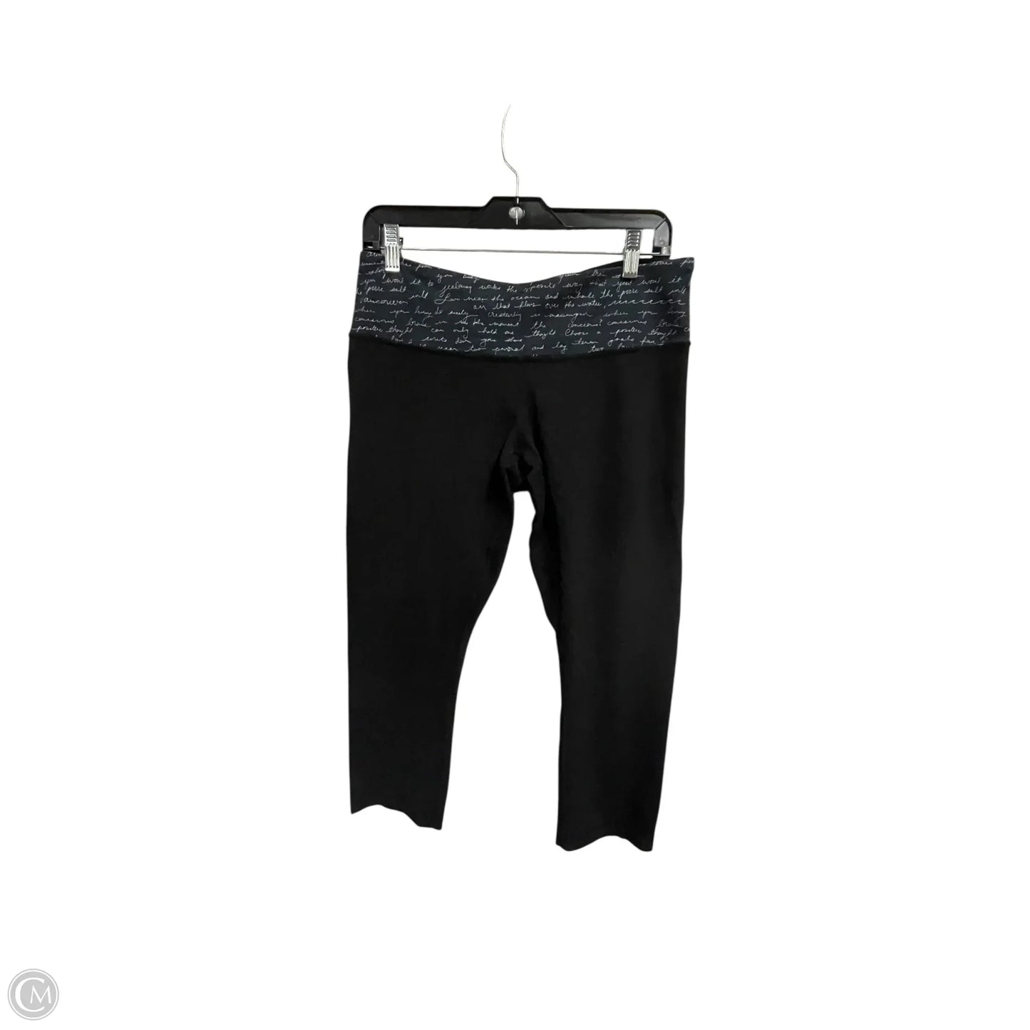 Athletic Leggings By Lululemon In Black, Size: 8