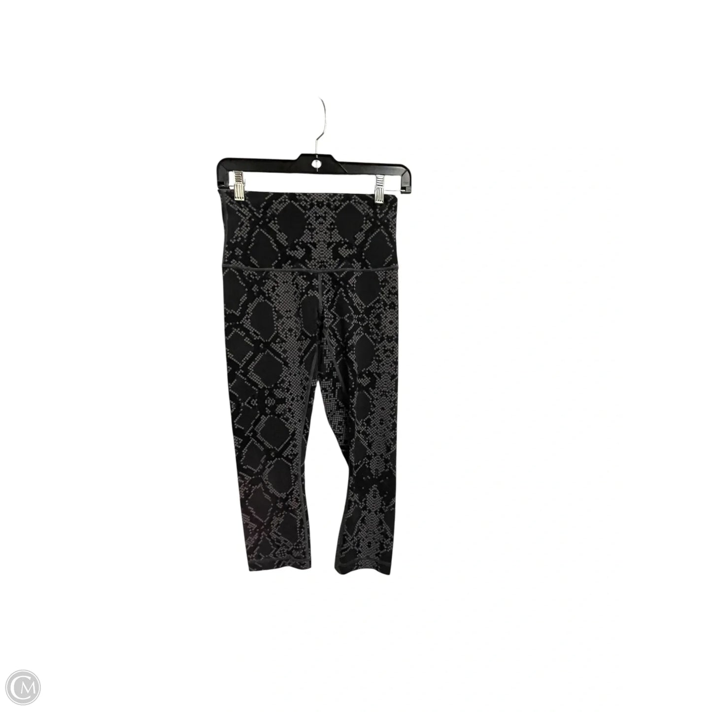 Athletic Leggings By Lululemon In Geometric Pattern, Size: 4