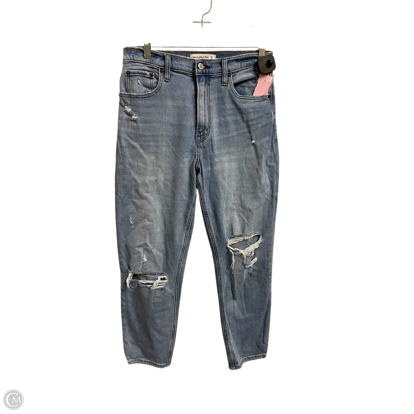 Jeans Straight By Abercrombie And Fitch In Blue, Size: 4