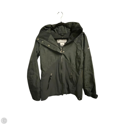 Jacket Windbreaker By Columbia In Black, Size: Xs