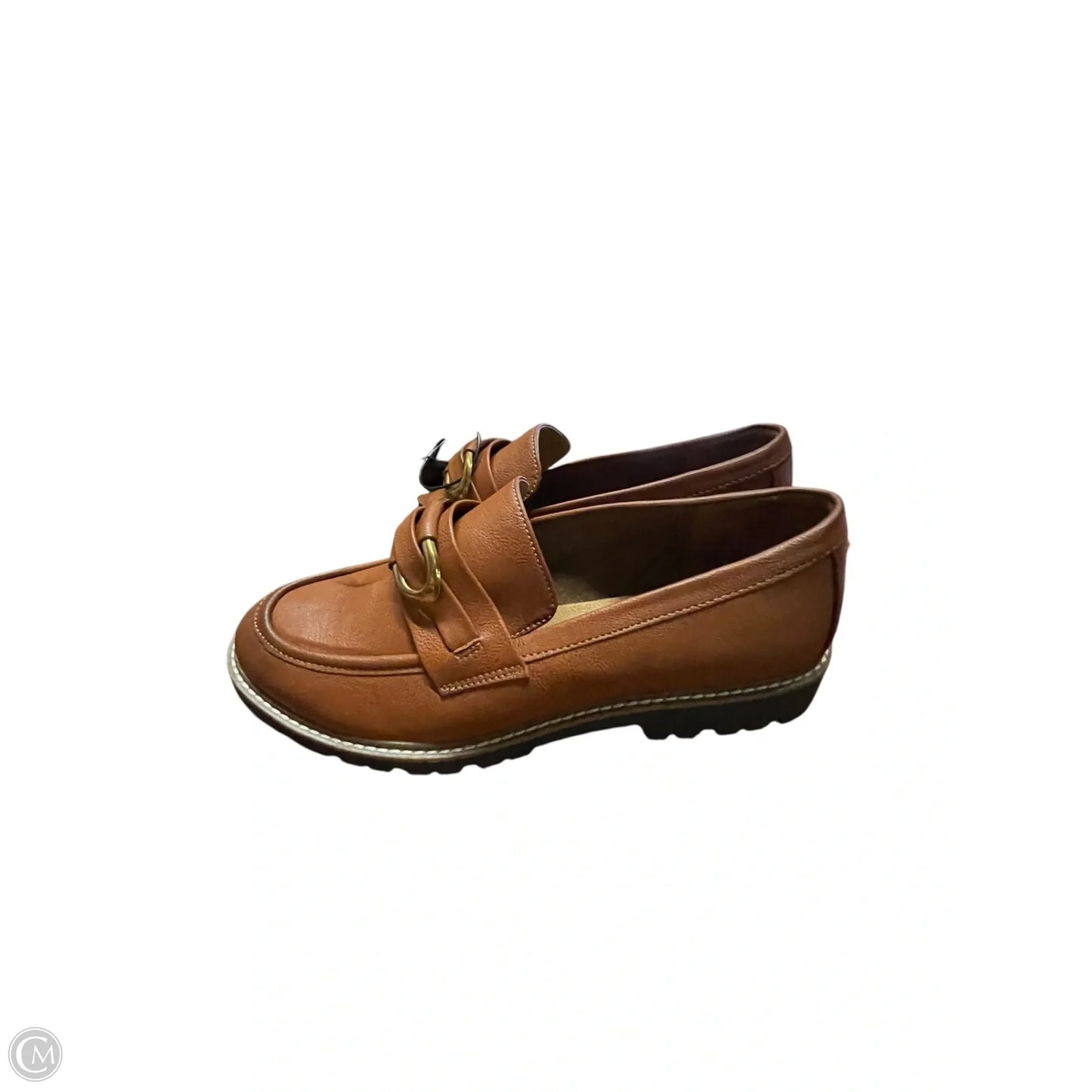 Shoes Flats By Sofft In Brown, Size: 9.5
