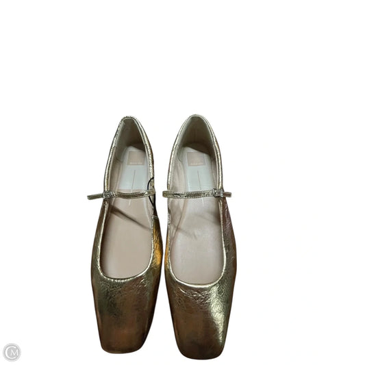 Shoes Flats By Dolce Vita In Gold, Size: 10