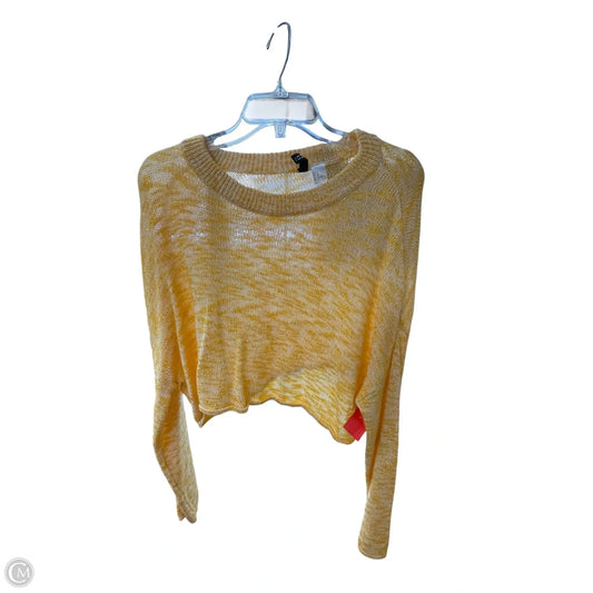 Sweater By Divided In Yellow, Size: M