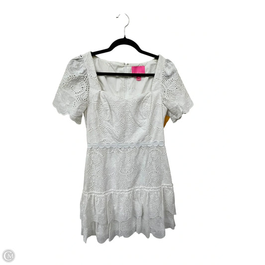 Dress Designer By Lilly Pulitzer In White, Size: 2
