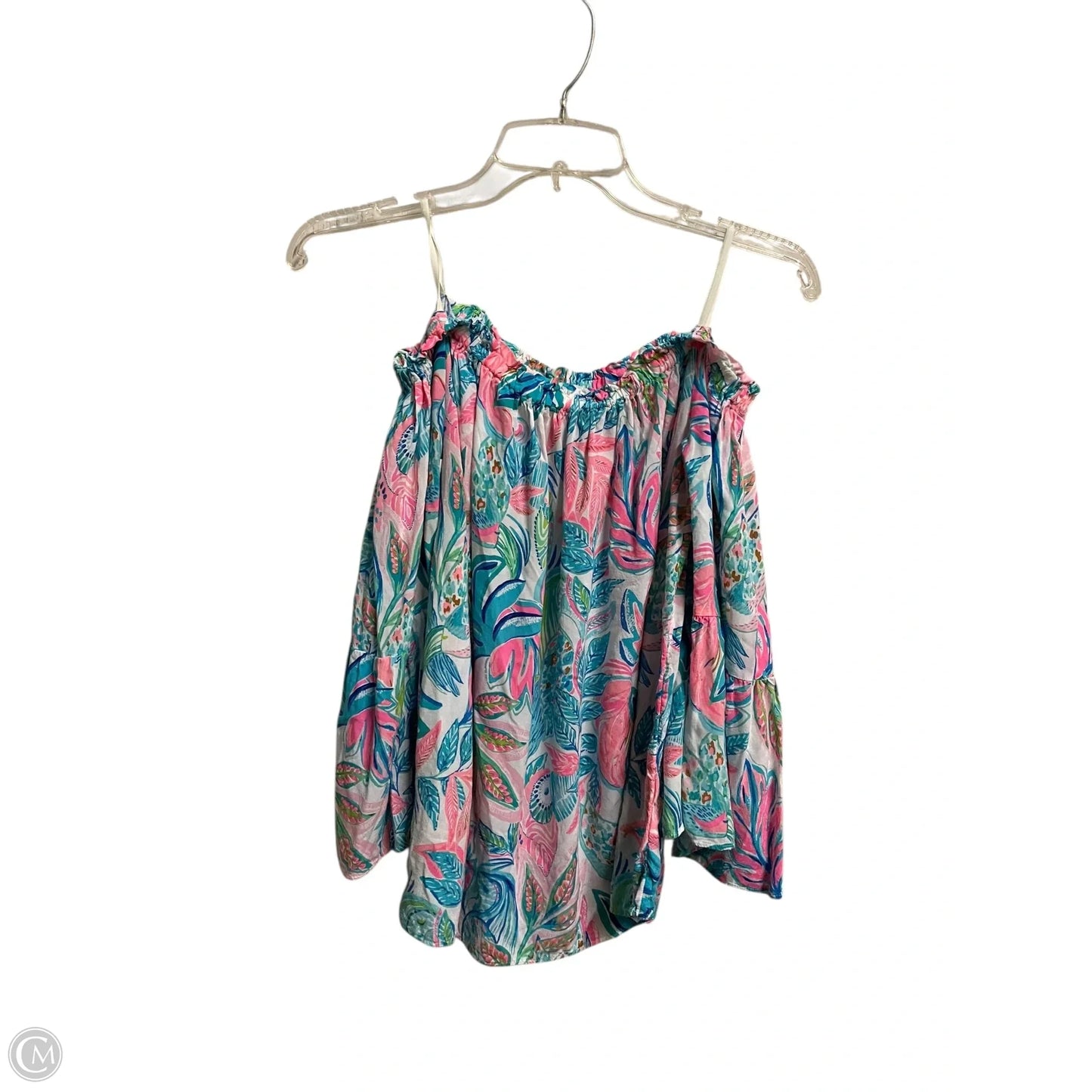 Top Long Sleeve Designer By Lilly Pulitzer In Multi-colored, Size: S