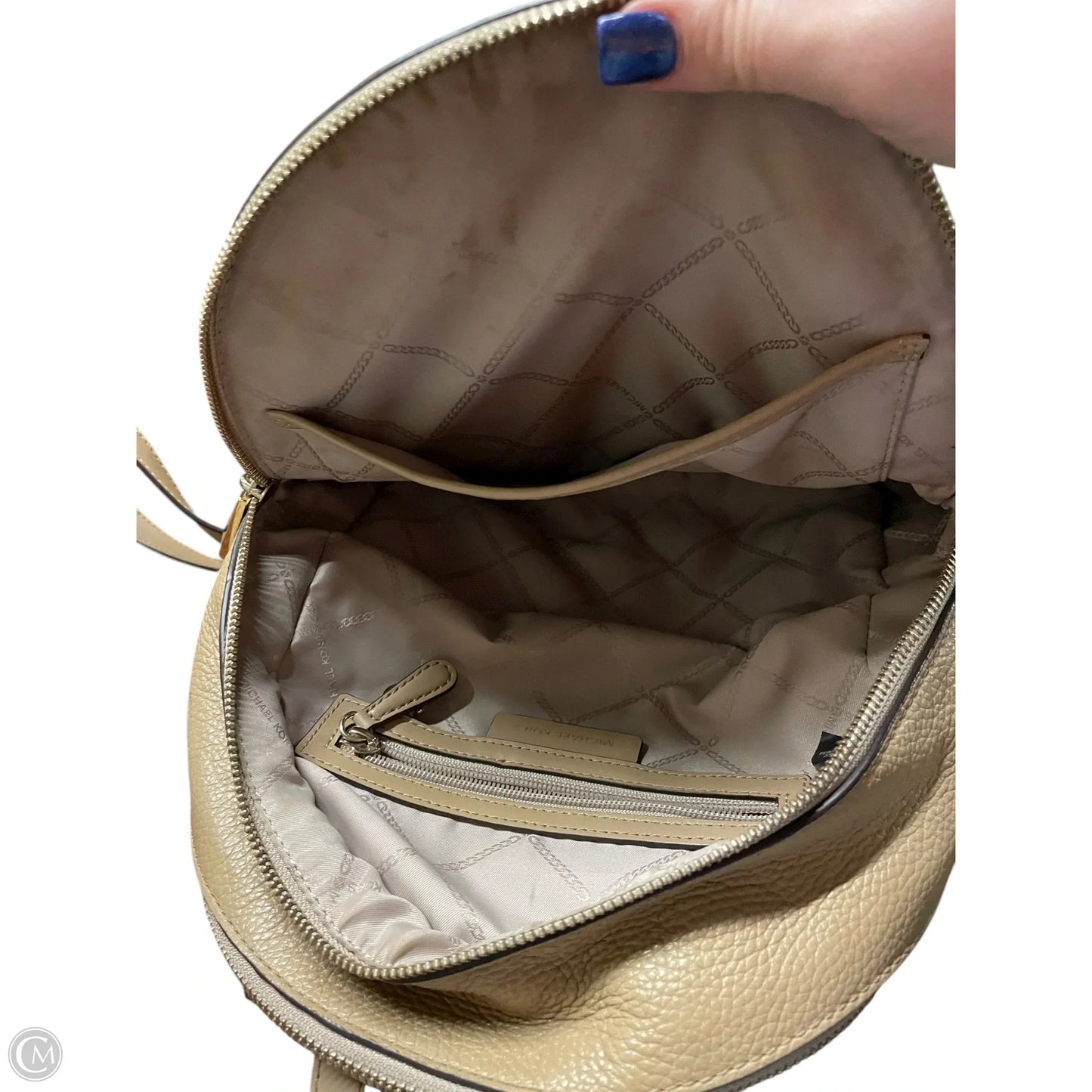 Backpack Designer By Michael Kors, Size: Medium