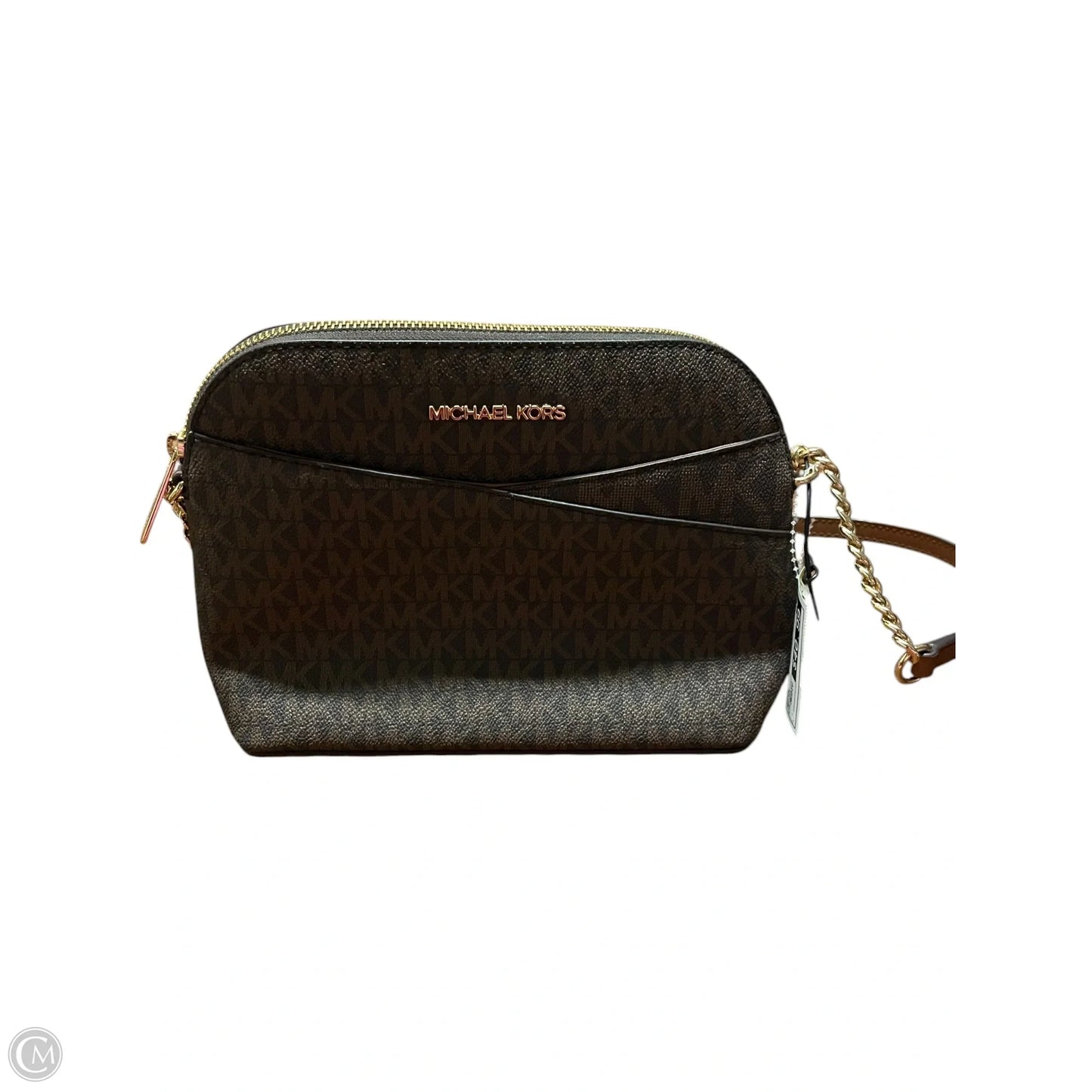 Crossbody Designer By Michael Kors, Size: Medium