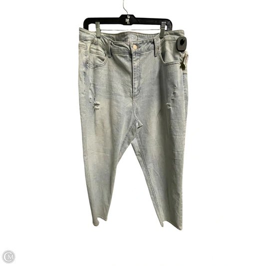 Jeans Skinny By Time And Tru In Blue, Size: 18