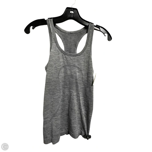 Athletic Tank Top By Lululemon In Grey, Size: S