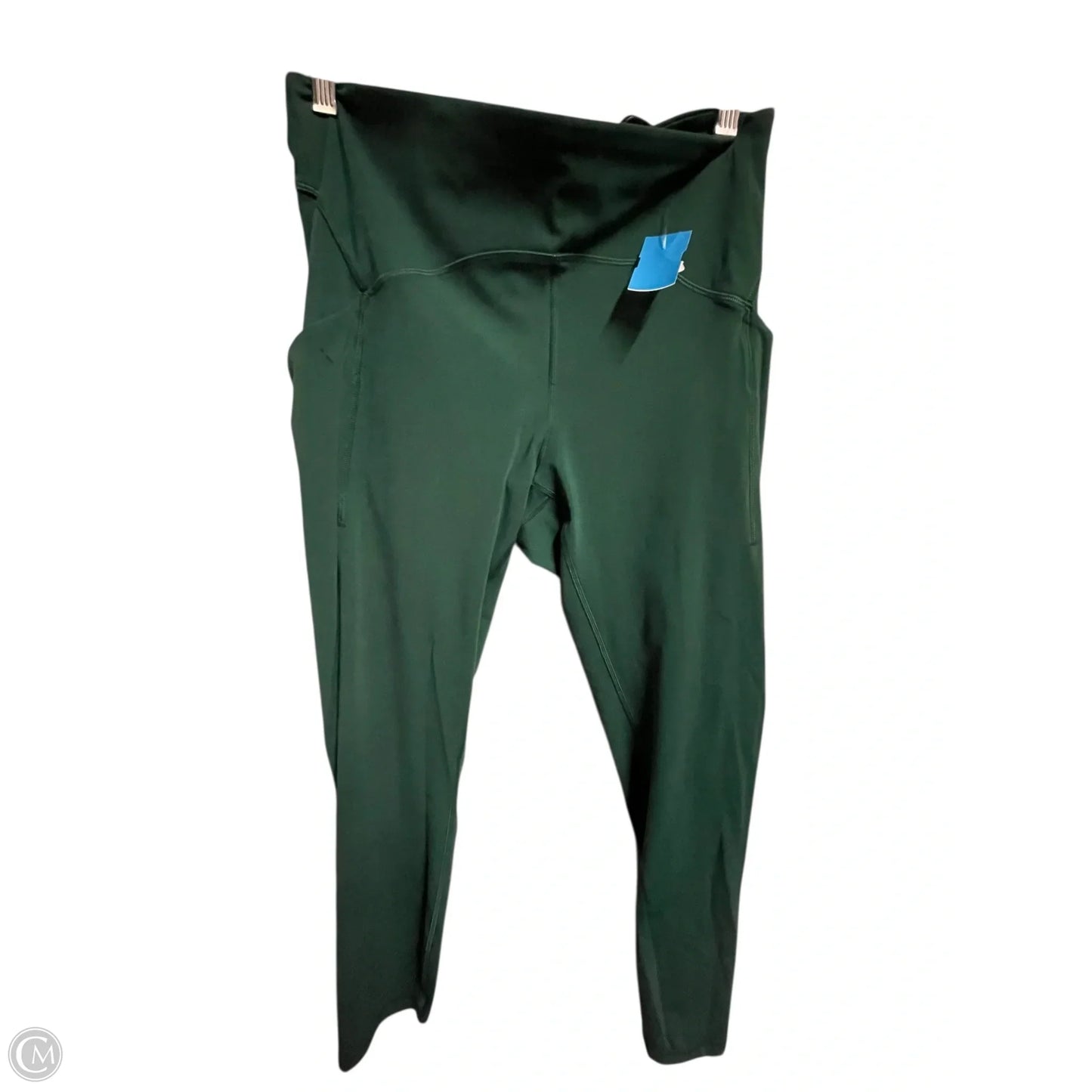 Athletic Leggings By Lululemon In Green, Size: 12