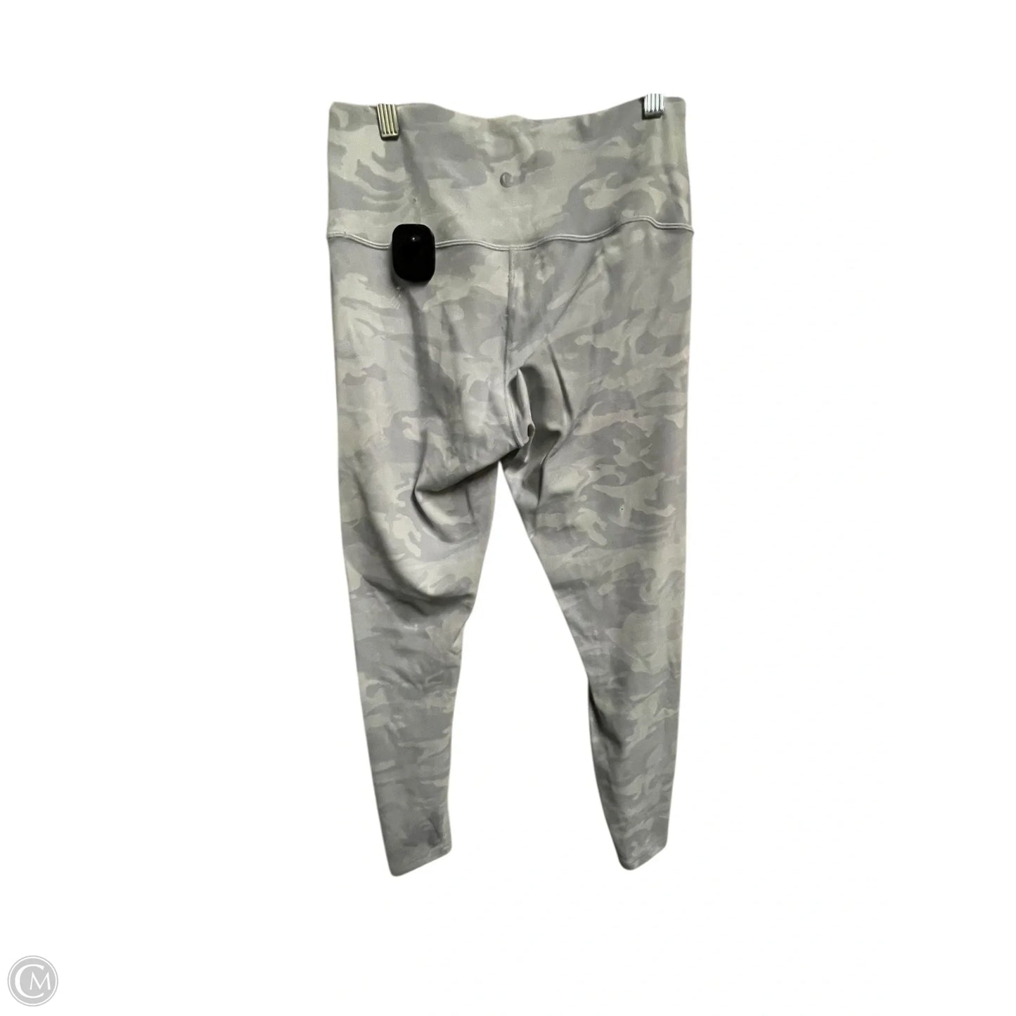 Athletic Leggings By Lululemon In Grey, Size: 10