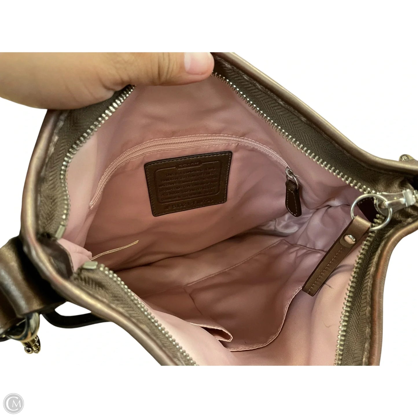 Crossbody Designer By Coach, Size: Large