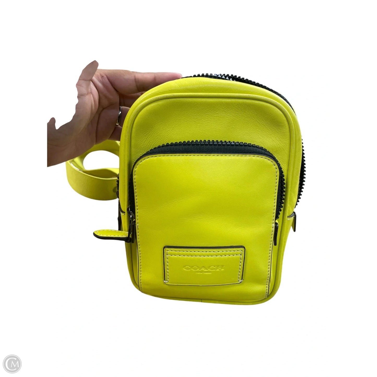 Crossbody Designer By Coach, Size: Medium