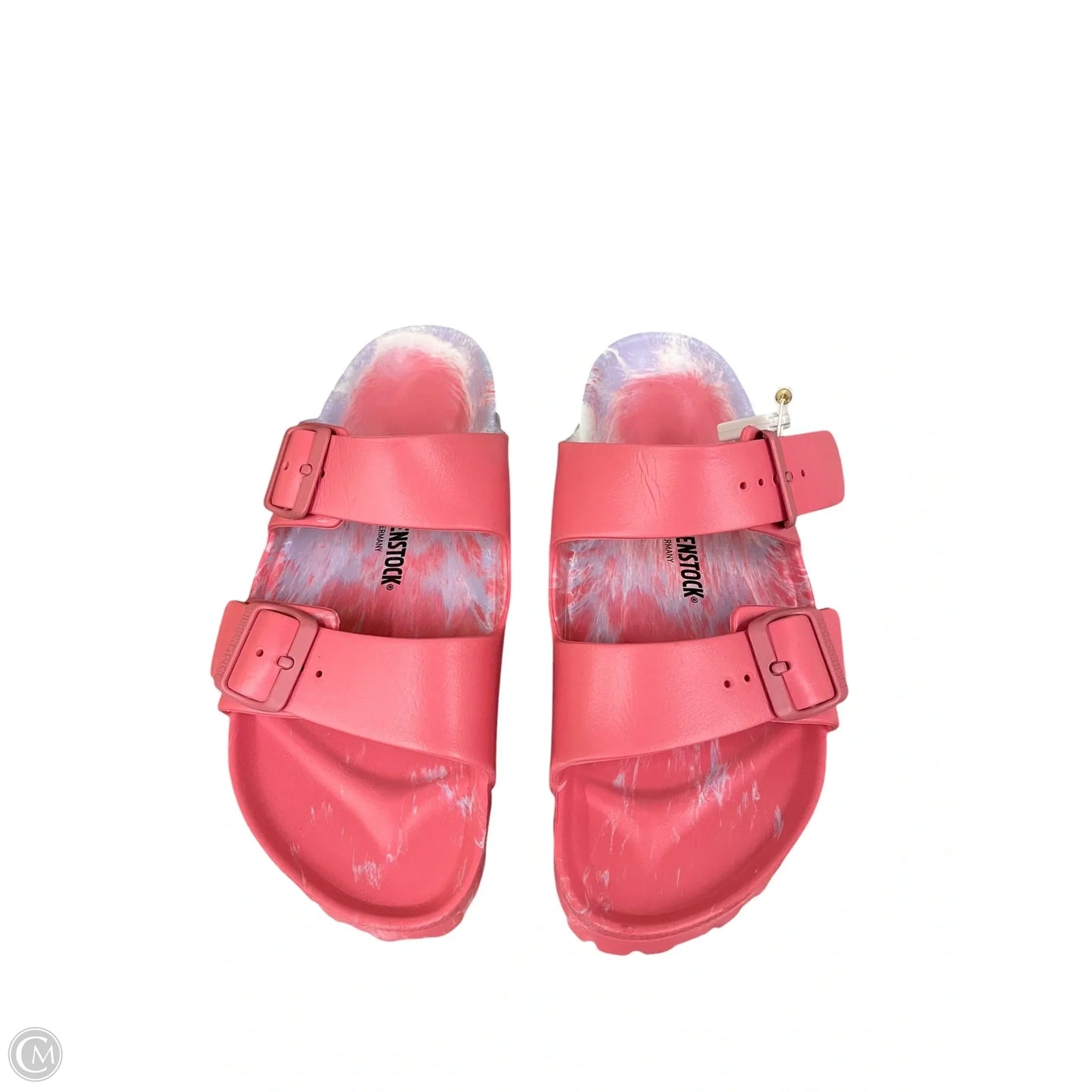 Sandals Flats By Birkenstock In Pink, Size: 10