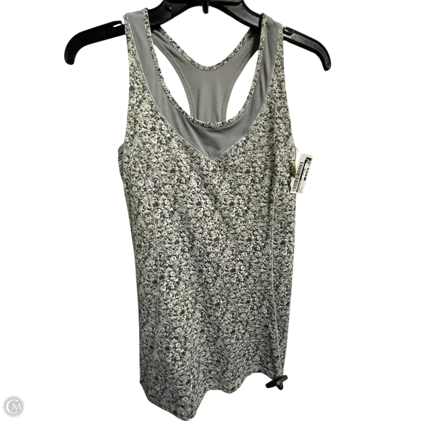 Athletic Tank Top By Lululemon In Grey, Size: 6