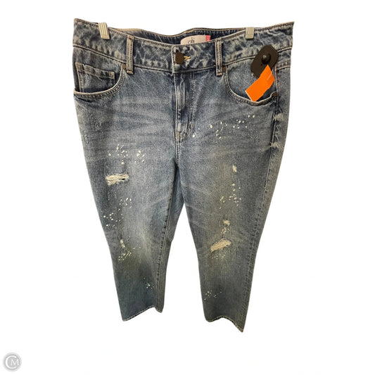 Jeans Straight By Cable And Gauge In Blue, Size: 8
