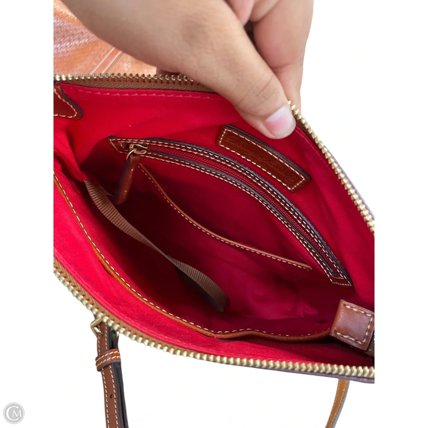 Crossbody Designer By Dooney And Bourke, Size: Medium
