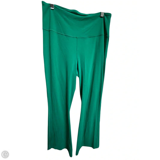 Athletic Leggings By Lululemon In Teal, Size: 12