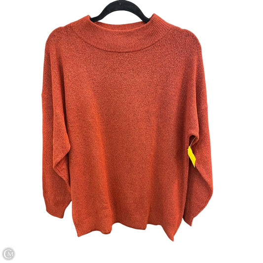 Top Long Sleeve By A New Day In Orange, Size: S