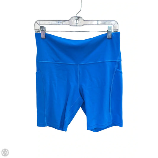 Athletic Shorts By Lululemon In Blue, Size: 12
