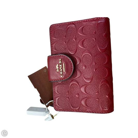 Wallet Designer By Coach, Size: Small