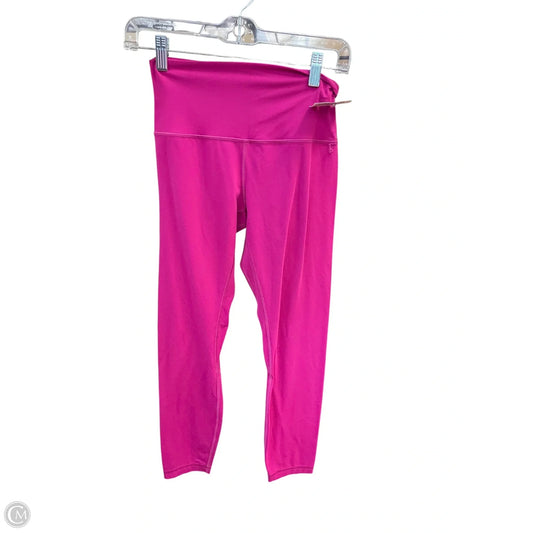 Athletic Leggings By Lululemon In Pink, Size: 6