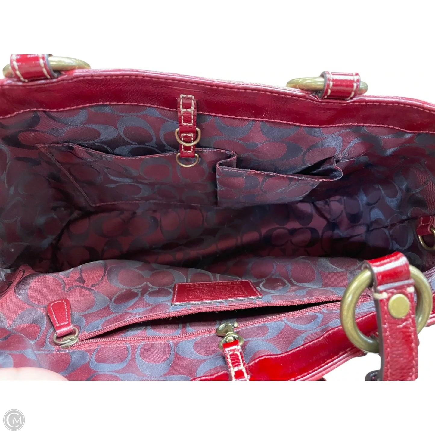 Handbag Designer By Coach, Size: Medium