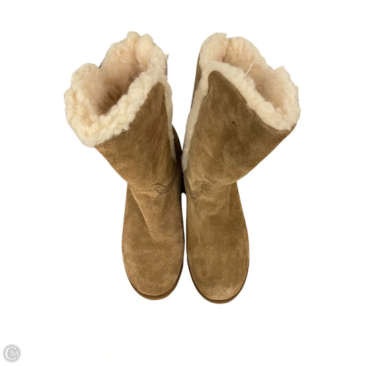 Boots Ankle Flats By Bearpaw In Brown, Size: 9