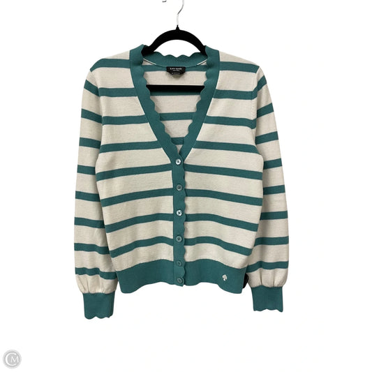 Top Long Sleeve Designer By Kate Spade In White, Size: M