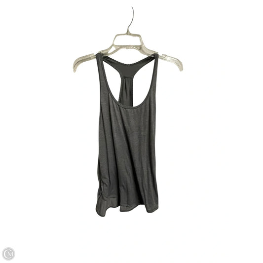 Top Sleeveless By Lululemon In Grey, Size: 6