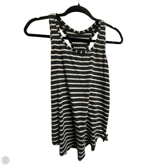 Athletic Tank Top By Lululemon In Striped Pattern, Size: 8