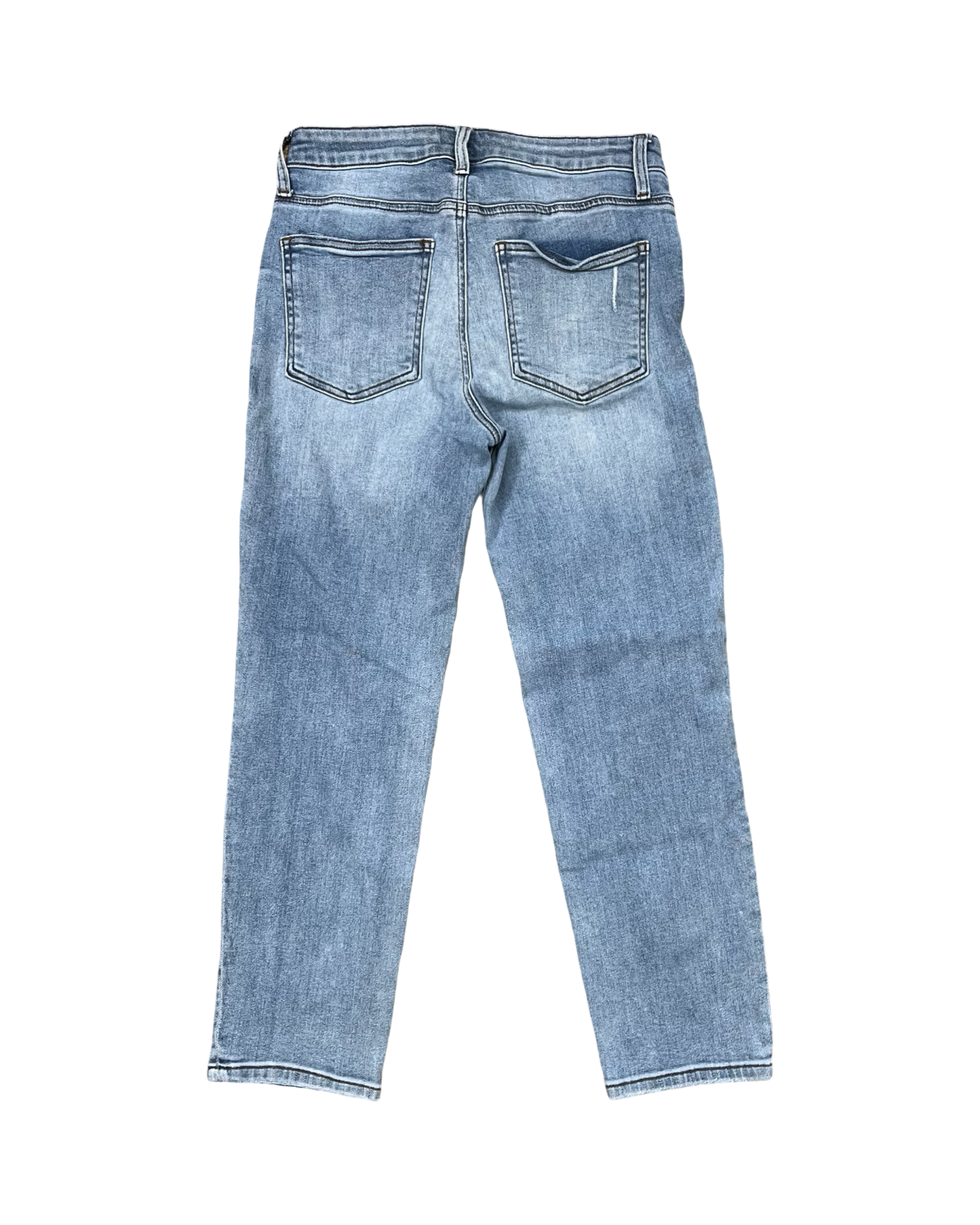 Jeans Skinny By Kut In Blue Denim, Size:4