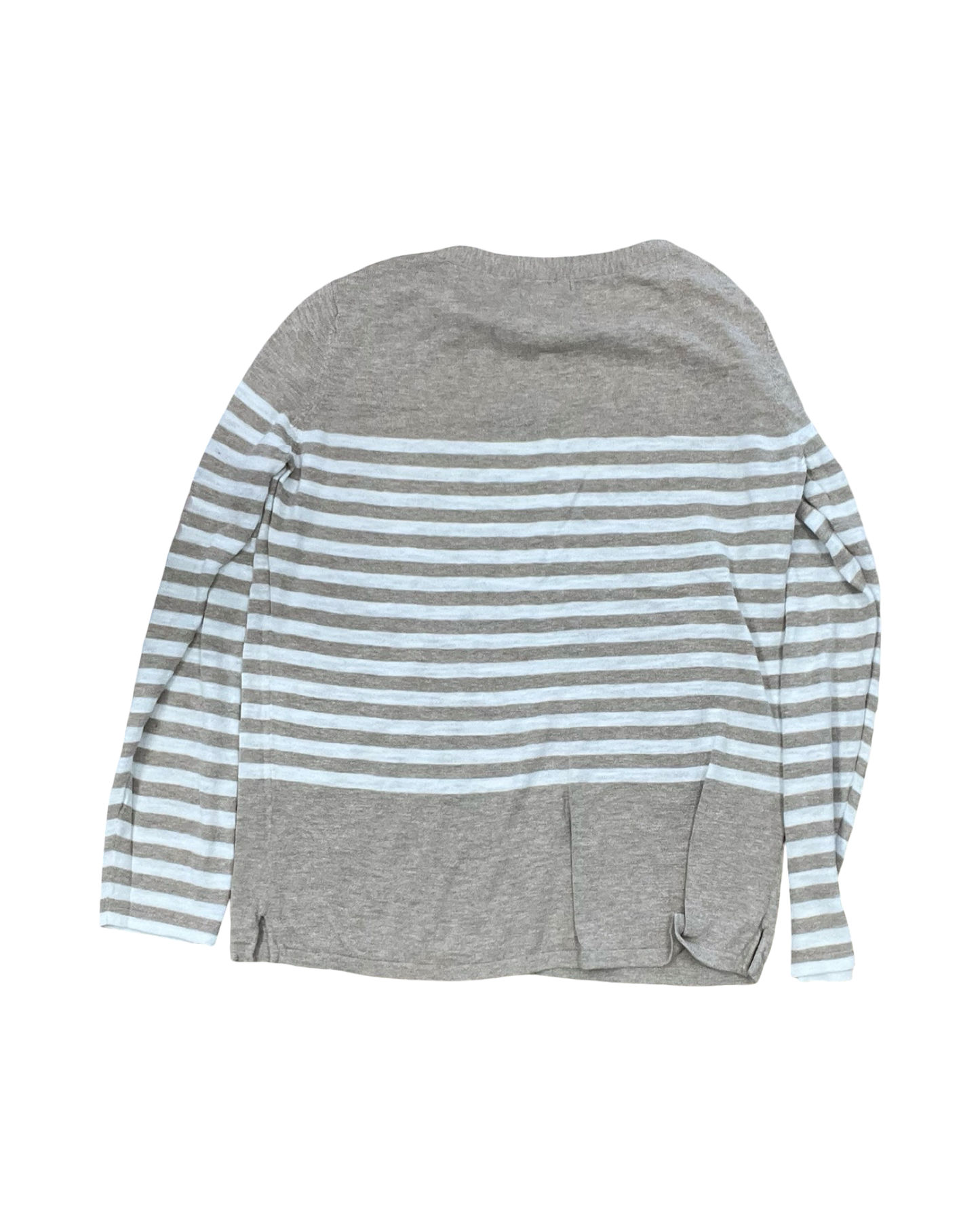 Top Ls By Banana Republic In Cream & Tan, Size:Xl