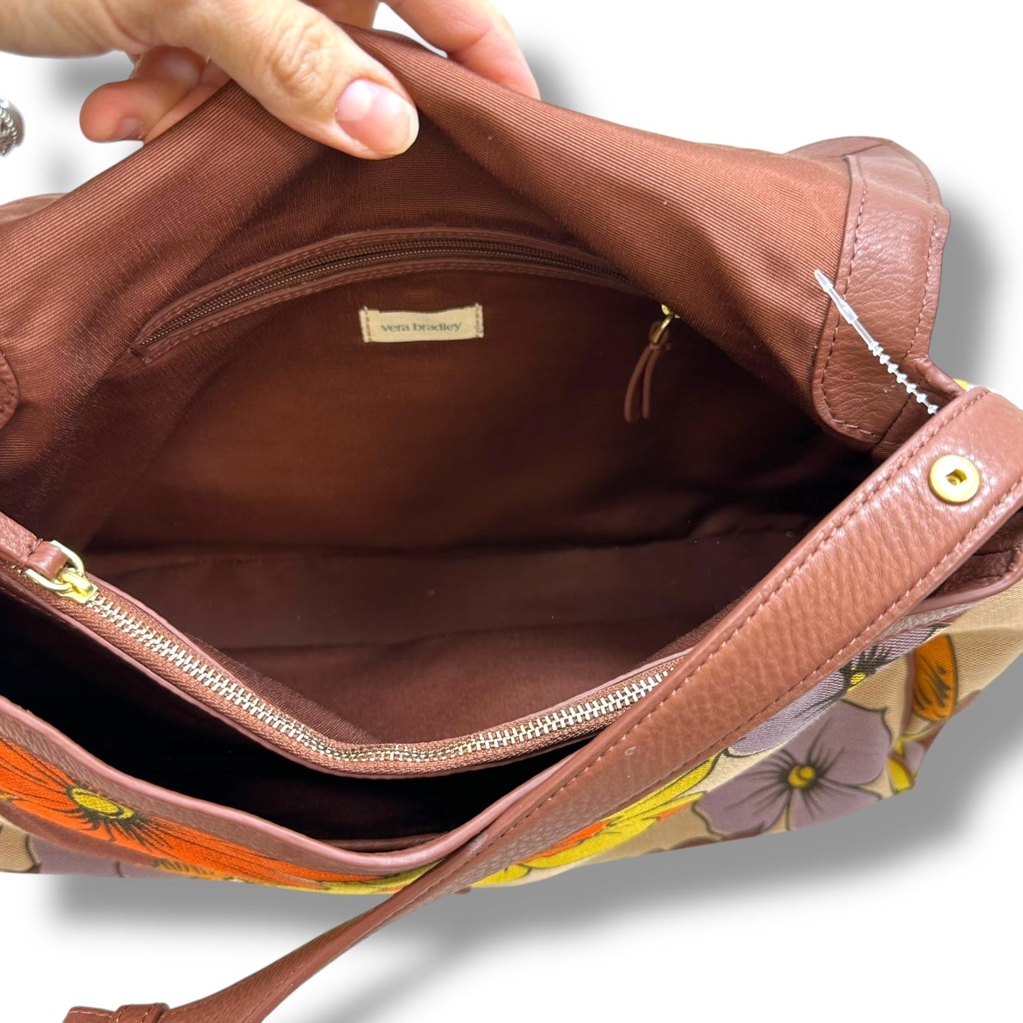 Handbag By Vera Bradley, Size: Medium