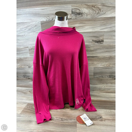 Top Long Sleeve By Michael By Michael Kors In Pink, Size: 1x