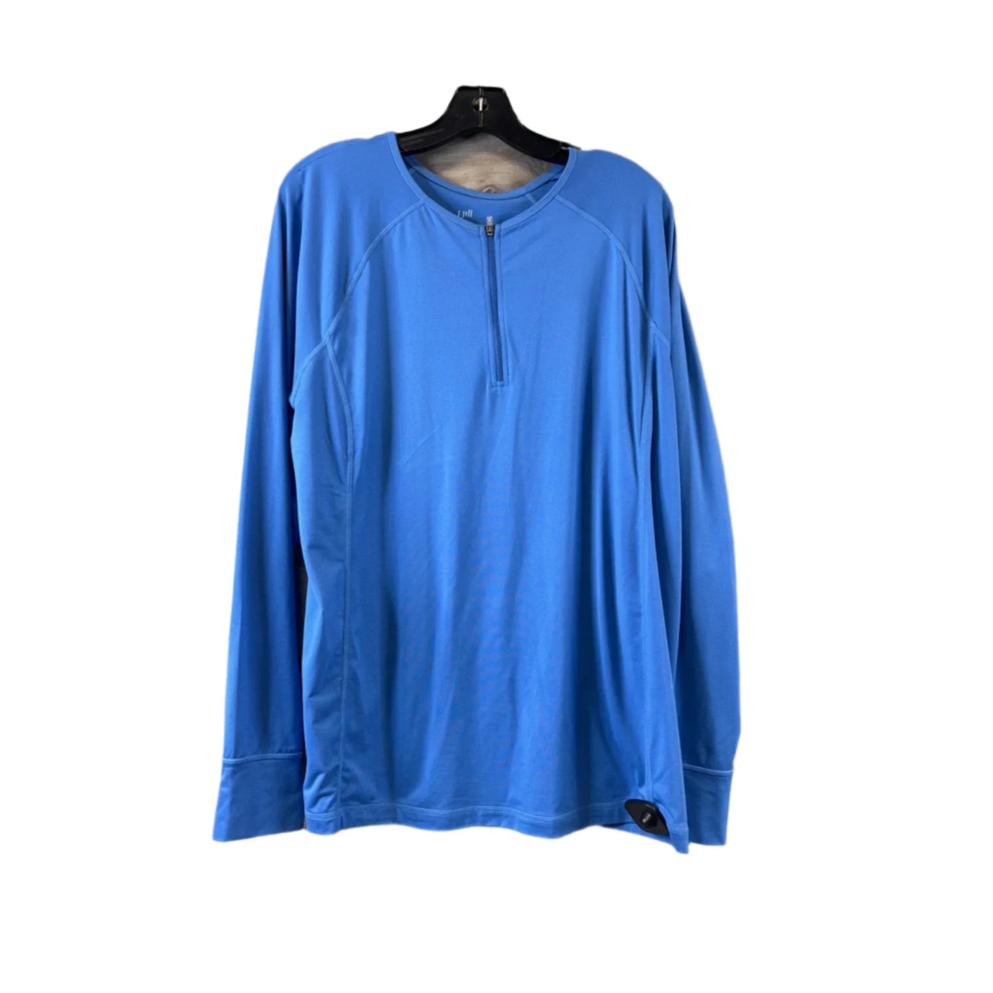 Top Long Sleeve Basic By J. Jill In Blue, Size: L