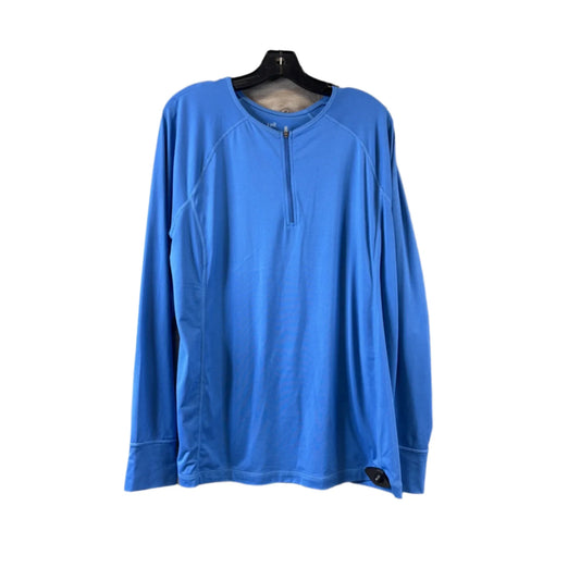 Top Long Sleeve Basic By J. Jill In Blue, Size: L