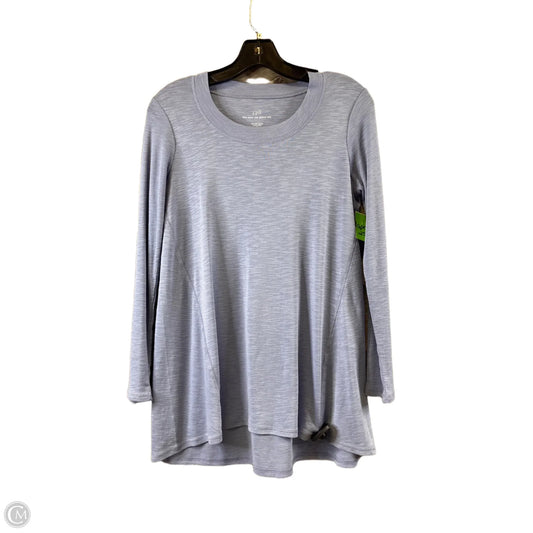 Top Long Sleeve Basic By J. Jill In Blue, Size: Xsp