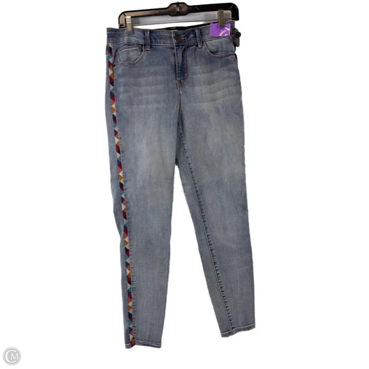 Jeans Skinny By Knox Rose In Blue Denim, Size: 8