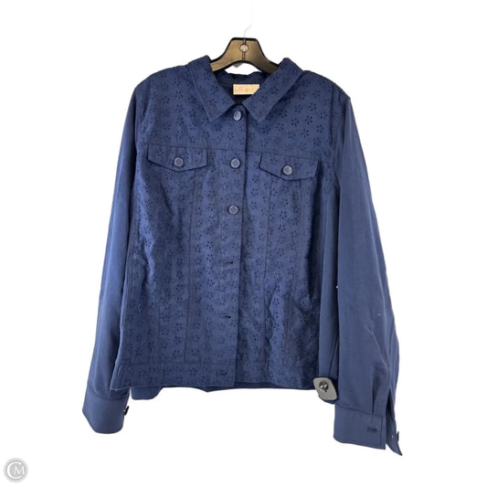Jacket Other By Belle By Kim Gravel In Blue, Size: Xl