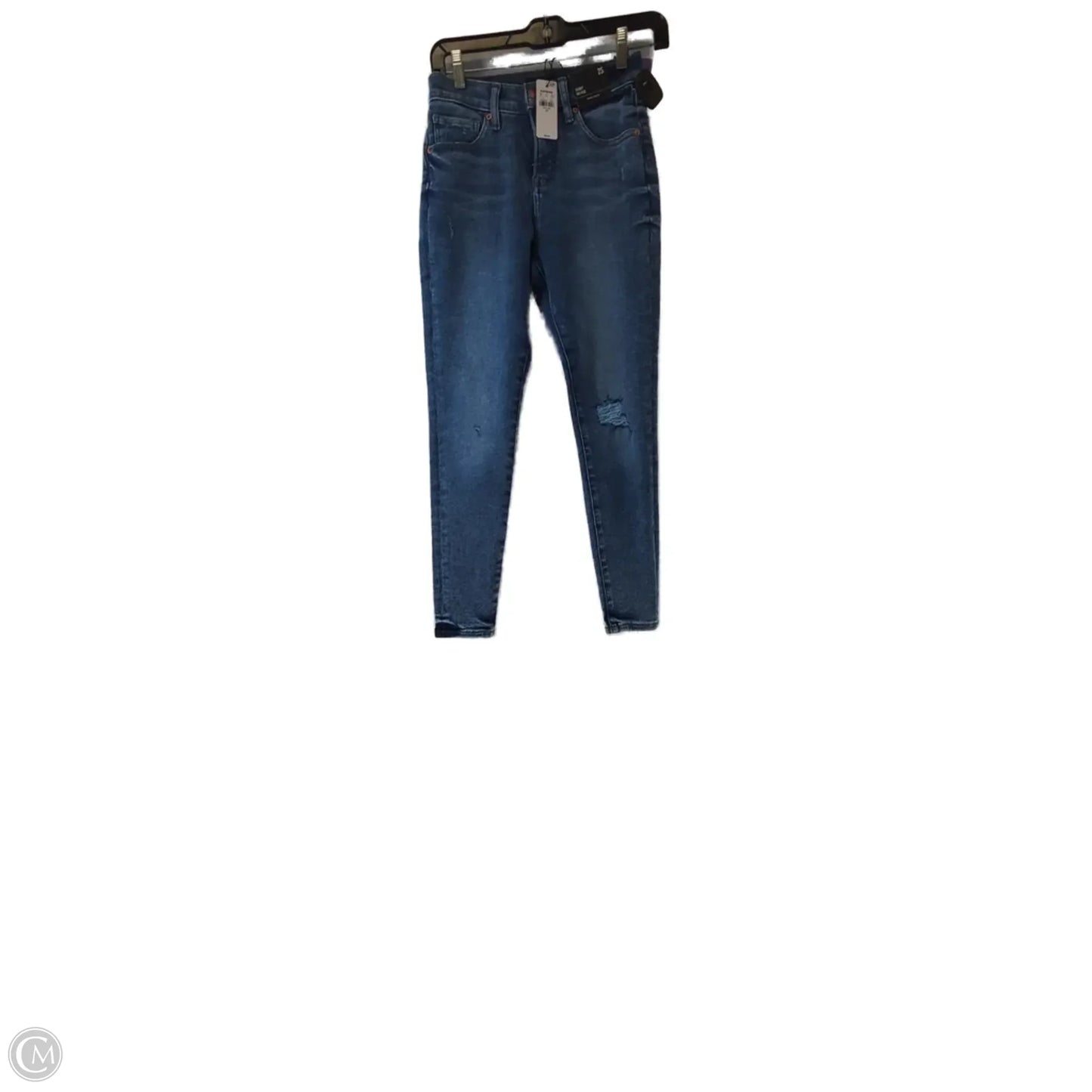 Jeans Skinny By Express In Blue Denim, Size: 2