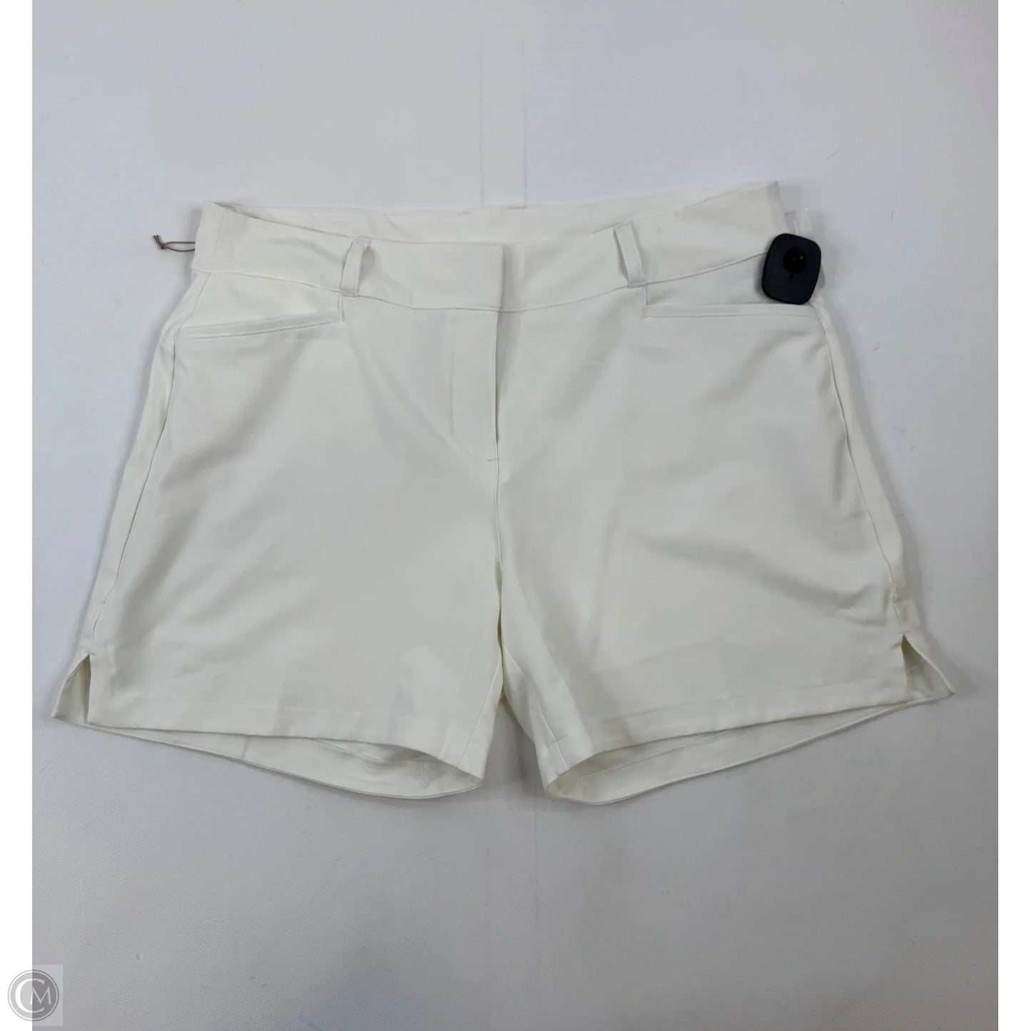 Athletic Shorts By Adidas In Ivory, Size: 14