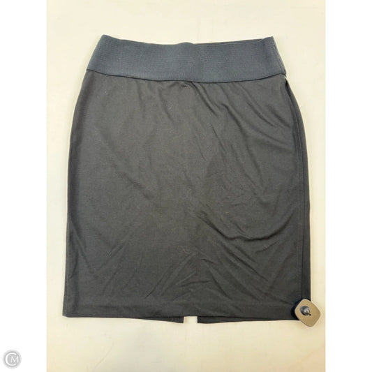 Skirt Maxi By Chicos In Black, Size: 8