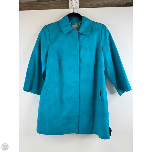Blazer By Chicos In Aqua, Size: Sp