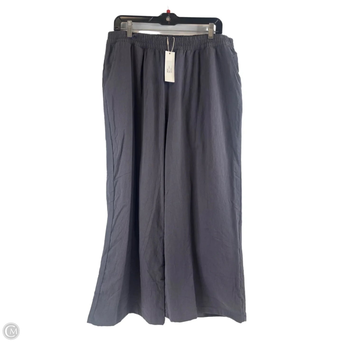 Pants Wide Leg By Clothes Mentor In Grey, Size: 22