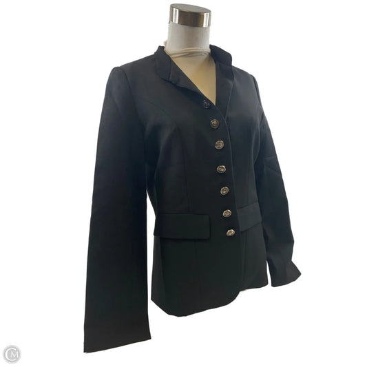 Blazer By Clothes Mentor In Black, Size: M