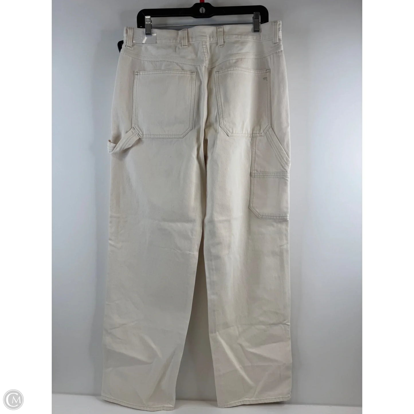 Jeans Straight By Madewell In Cream, Size: 6