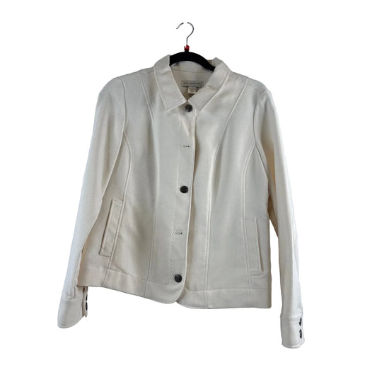 Blazer By Christopher And Banks In Cream, Size: S