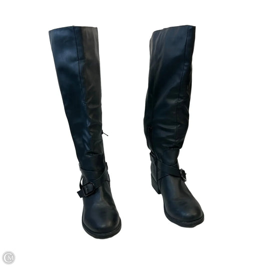 Boots Knee Flats By Apt 9 In Black, Size: 7